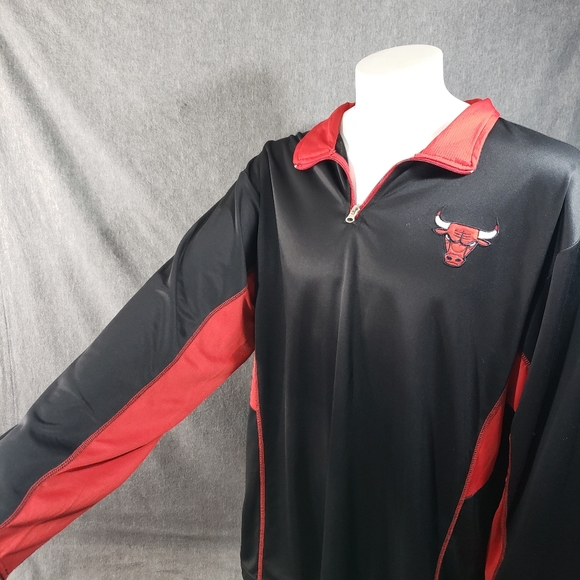 NBA Chicago Bulls Pullover Jacket Size XLT - Picture 4 of 16